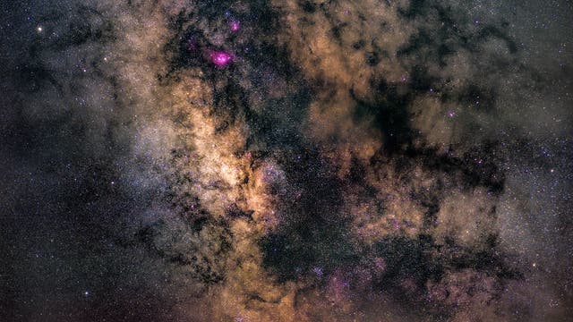 Milchstraßenzentrum  vom 3. Juli 2022 auf der Wasserkuppe