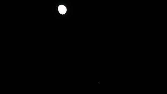 Mond bei Jupiter
