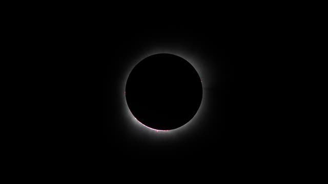 Totale Sonnenfinsternis 8. April 2024, Eintritt