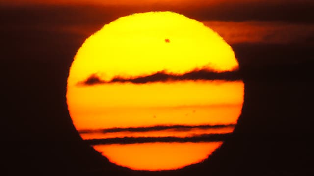 Sonnenaufgang mit Venus