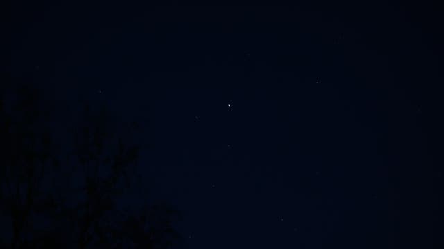 Sternbild Leier mit  Delta Lyrae und Epsilon Lyrae 