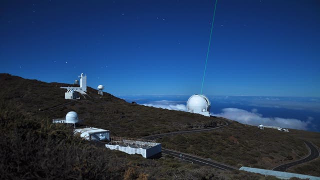 Laser Guide Star für das William-Herschel-Teleskop 