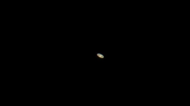 Saturn im Teleobjektiv