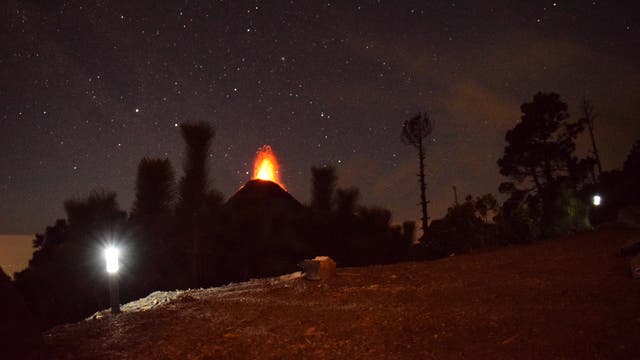 Sternenhimmel über Fuego