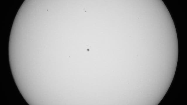 Die Sonne am 29. Oktober 2025