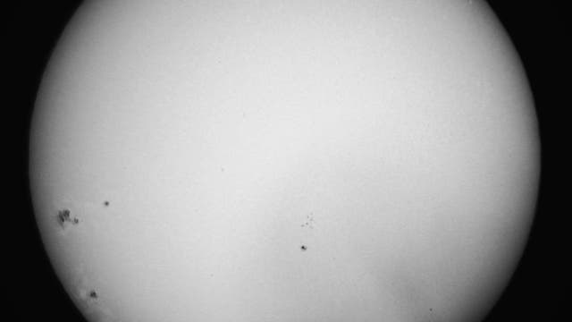 Die Sonne am 4. November 2025