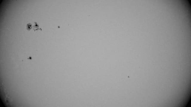 Die Sonne am 6. November 2025