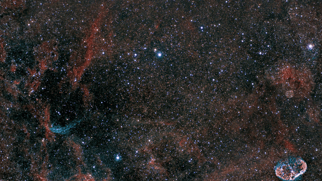 WR 134 und NGC 6888