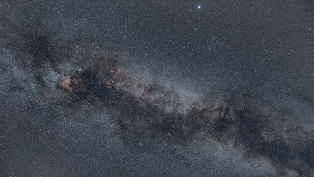 Widefield-Aufnahme der Milchstraße vom 13. September 2021