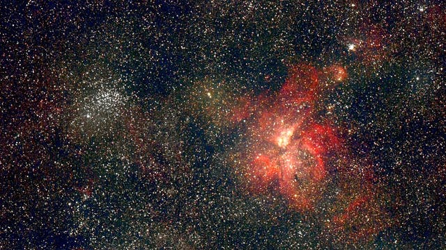 NGC 3532 und Eta Carinae – zwei Juwelen des südlichen Sternenhimmels