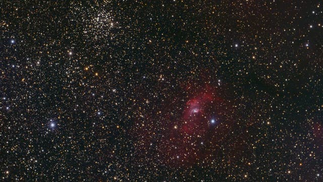 M 52 und NGC 7635