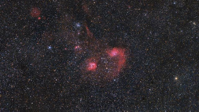 Flammender-Stern-Nebel - IC 405