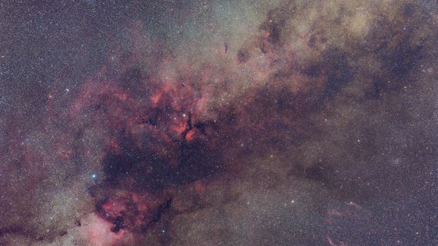 Milchstraße Sternbild Schwan