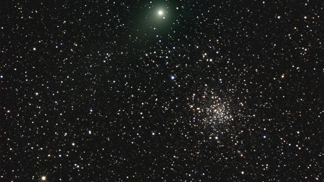 Komet Garradd bei M 71