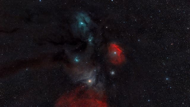 Antares & Rho Ophiuchi