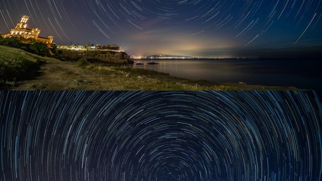 Star trails