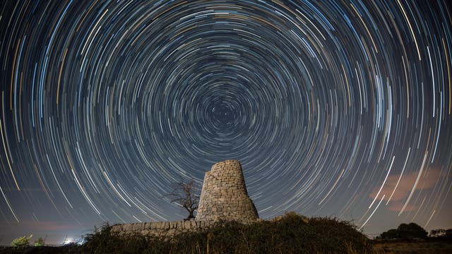 Star trails