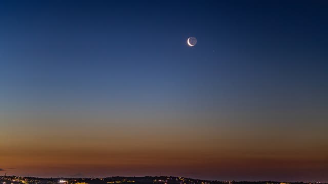 Conjunction at dawn