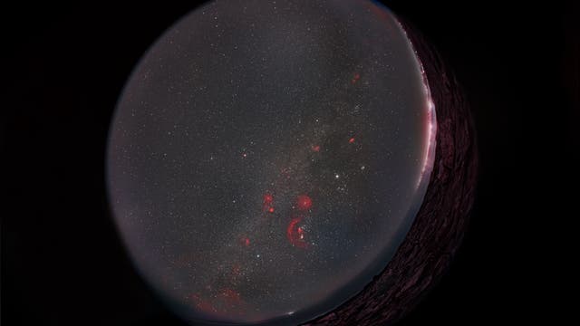 The winter milky way