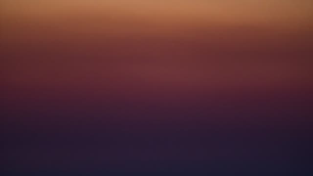 A waning crescent moon