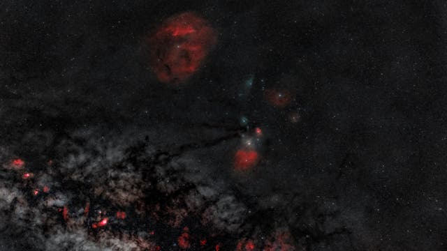 The summer milky way