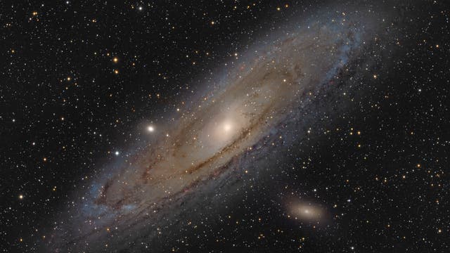 Andromeda Galaxie - H-Alpha-LRGB