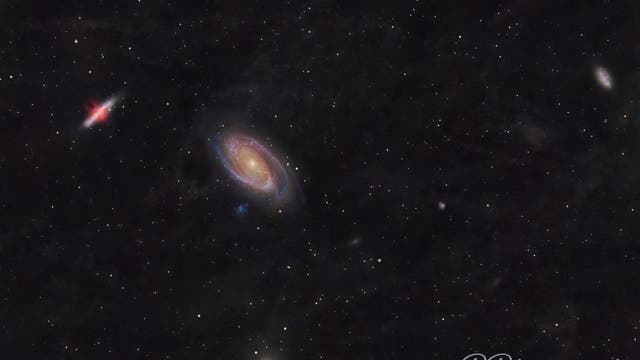 M81 Bodes Galaxie & M82 Zigarrengalaxie