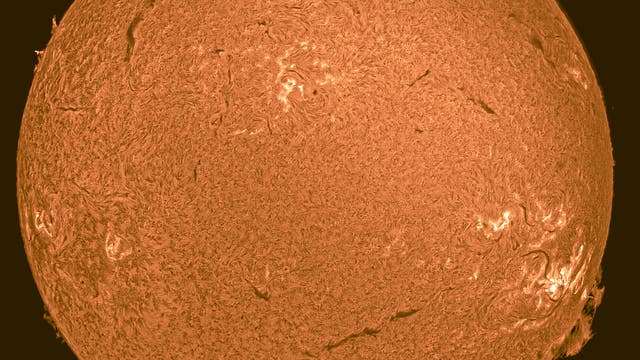 H-alpha-Sonne 8. Juni 2024