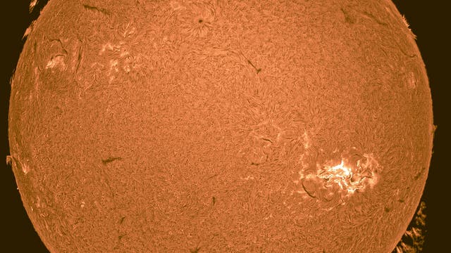 H-alpha-Sonne 10. Mai 2024