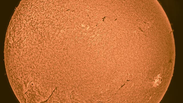 H-Alpha-Sonne am 3. September 2022