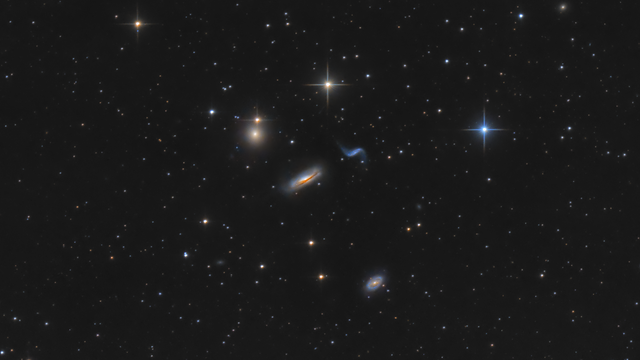 Hickson 44 - Galaxien-Quartett in Leo