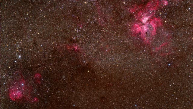 Weitfeldaufnahme IC 2944 - NGC 3372