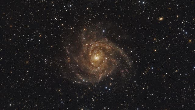 Hidden Galaxy IC 342