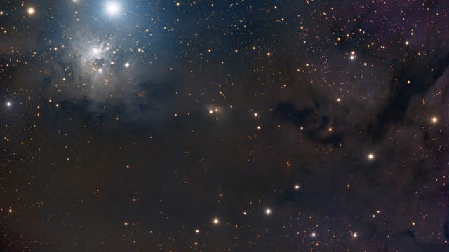 IC 348 und Dunkelwolken im Perseus