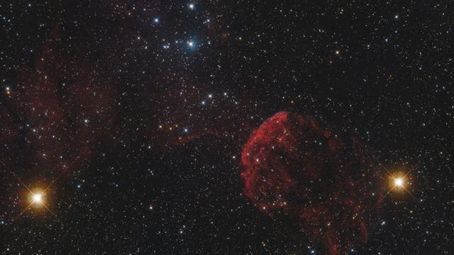 IC 443 Quallen-Nebel in LRGB
