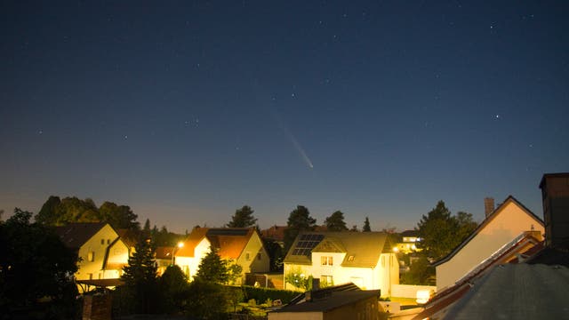 C/2023 A3 (Tsuchinshan-ATLAS) von meinem Dachboden