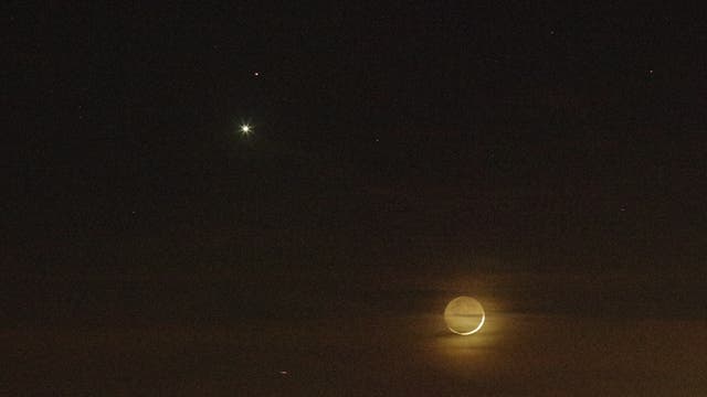 Rendezvous von Venus, Mars und Mond