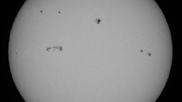 Sonnenflecken am 18. Januar 2025