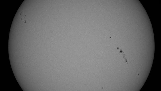 Sonnenflecken am 19. Juni 2025