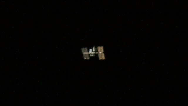 ISS Überflug am 22.5.2009