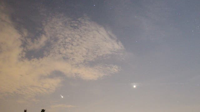 Perseiden-Meteor, Bild 3