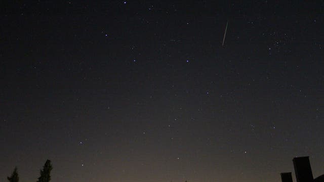 Perseiden-Meteor 6