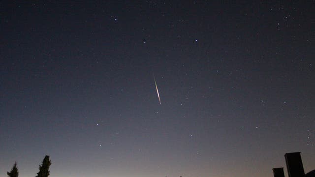 Perseiden-Meteor 1