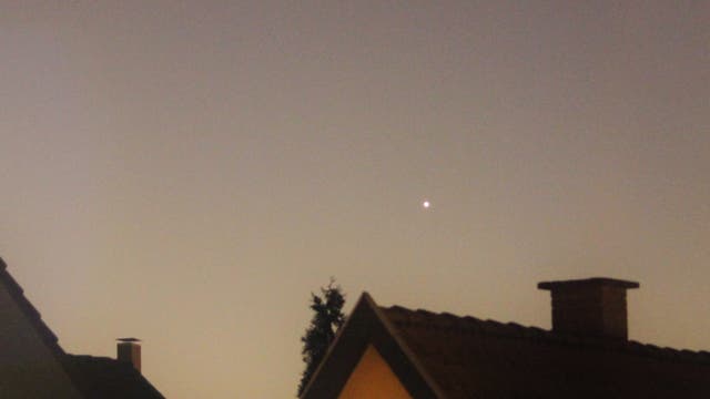 Venus am Morgenhimmel