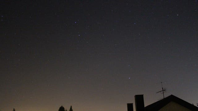 Meteor im Sternbild Zwillinge 2
