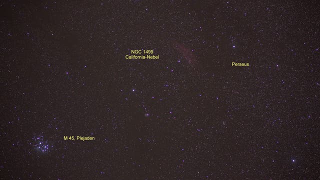 M 45 und NGC 1499 (OBjekte)