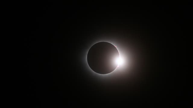 Sonnenfinsternis 8. April 2024 bei Mazatlan, Mexiko