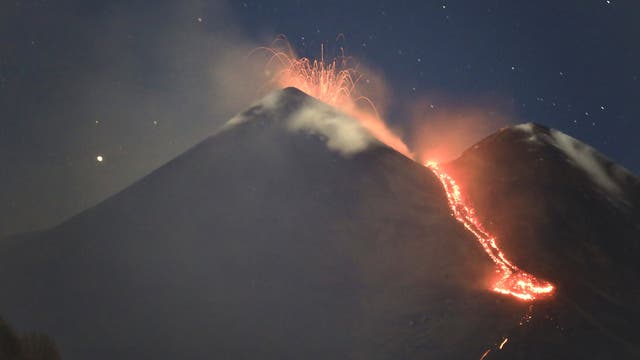 New eruption of Mount Etna 