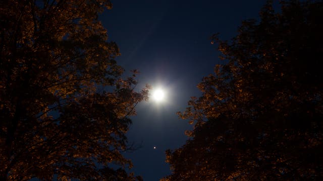 Mond & Mars bei 55 mm