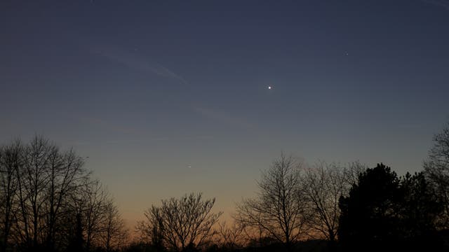 Venus und Merkur